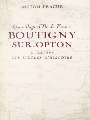 cover image of Boutigny-sur-Opton